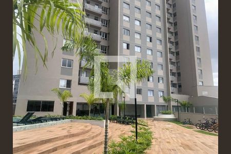 Fachada Prédio e Jardim de apartamento à venda com 3 quartos, 73m² em Jardim Riacho das Pedras, Contagem