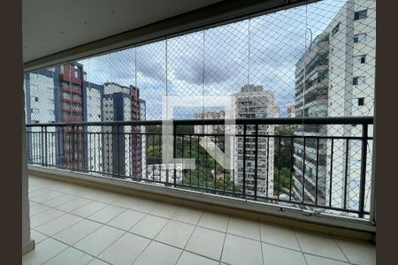 Varanda da Sala de apartamento para alugar com 2 quartos, 77m² em Jardim Ester, São Paulo