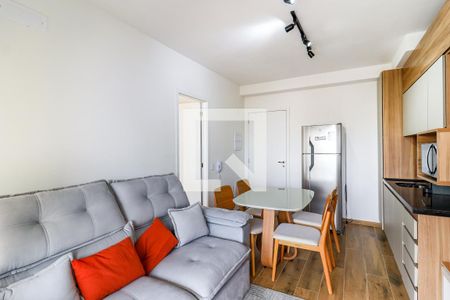 Sala de apartamento para alugar com 1 quarto, 36m² em Jardim das Acacias, São Paulo