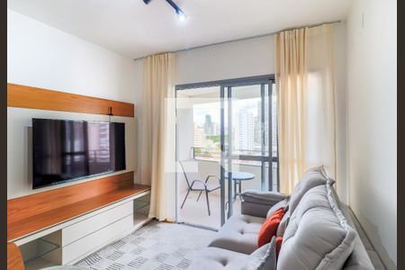 Sala de apartamento para alugar com 1 quarto, 36m² em Jardim das Acacias, São Paulo