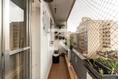 Varanda da Sala de apartamento à venda com 3 quartos, 129m² em Santa Cecilia, São Paulo