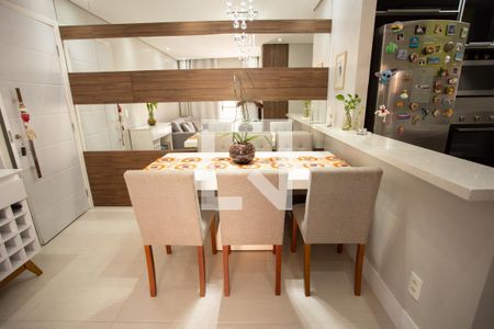 SALA DE JANTAR de apartamento à venda com 2 quartos, 50m² em Vila Roque, São Paulo