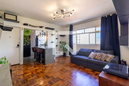 Sala de apartamento à venda com 1 quarto, 63m² em Jardim America, São Paulo