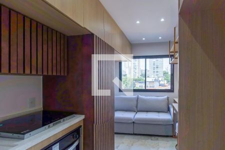 Sala de apartamento para alugar com 1 quarto, 25m² em Pompeia, São Paulo