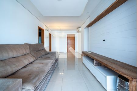 Sala de apartamento para alugar com 3 quartos, 128m² em Aparecida, Santos