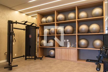 Studio para alugar com 31m², 1 quarto e sem vaga Studio para alugar com 31m², 1 quarto e sem vagaAcademia