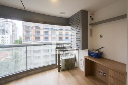 Varanda de kitnet/studio para alugar com 1 quarto, 29m² em Jardim das Acacias, São Paulo