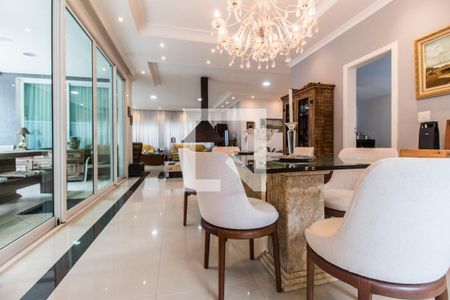 Sala de Jantar de apartamento para alugar com 4 quartos, 687m² em Alphaville Residencial Um, Barueri