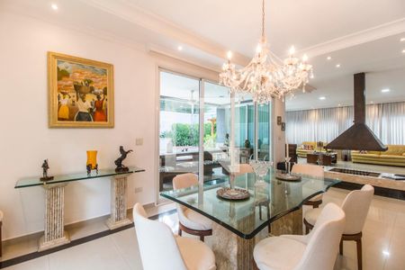 Sala de Jantar de apartamento para alugar com 4 quartos, 687m² em Alphaville Residencial Um, Barueri