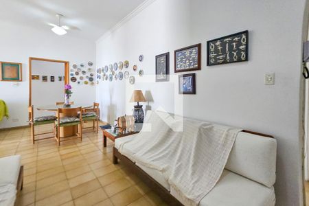 Sala de apartamento para alugar com 3 quartos, 122m² em Centro, Guarujá