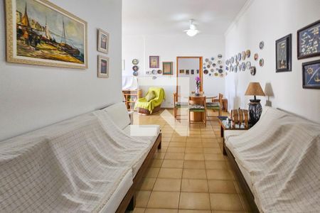 Sala de apartamento para alugar com 3 quartos, 122m² em Centro, Guarujá