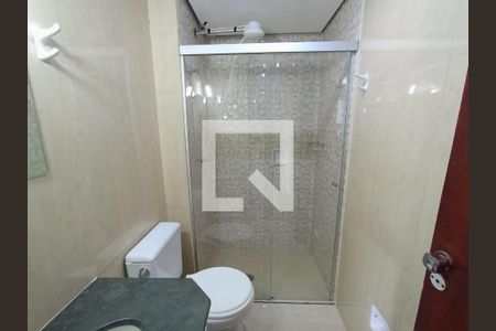 Banheiro da Suíte de apartamento para alugar com 1 quarto, 40m² em Vila Amelia, Ribeirão Preto