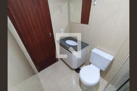 Banheiro da Suíte  de apartamento para alugar com 1 quarto, 40m² em Vila Amelia, Ribeirão Preto