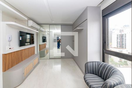 Kitnet de kitnet/studio para alugar com 1 quarto, 30m² em Funcionários, Belo Horizonte