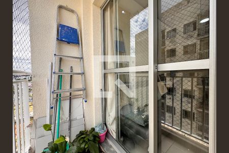 Sacada de apartamento à venda com 2 quartos, 50m² em Vila Homero Thon, Santo André