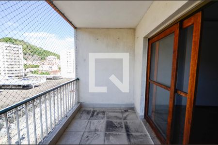 Varanda da Sala de apartamento à venda com 3 quartos, 110m² em Maracanã, Rio de Janeiro