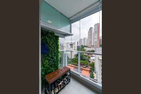 Varanda de apartamento à venda com 1 quarto, 41m² em Vila Andrade, São Paulo