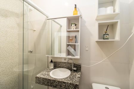 Banheiro de apartamento para alugar com 1 quarto, 35m² em Jardim Nordeste, São Paulo