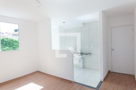 Sala de apartamento para alugar com 2 quartos, 45m² em Maria da Conceicao, Contagem