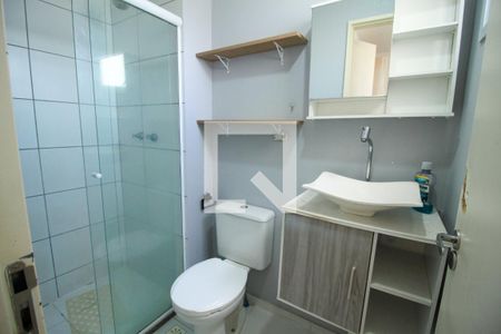 Banheiro de apartamento para alugar com 1 quarto, 32m² em Brás, São Paulo