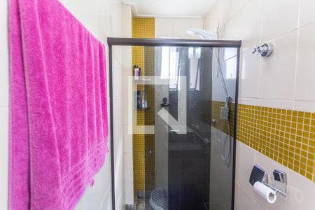 Banheiro da Suíte 1 de apartamento para alugar com 4 quartos, 155m² em Silveira, Belo Horizonte