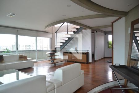 Sala de apartamento à venda com 6 quartos, 440m² em Jardim, Santo André