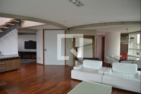 Sala de apartamento à venda com 6 quartos, 440m² em Jardim, Santo André