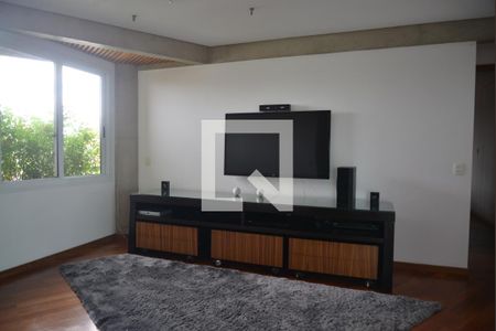 Sala de TV de apartamento à venda com 6 quartos, 440m² em Jardim, Santo André