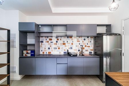 Cozinha de apartamento para alugar com 1 quarto, 43m² em Butantã, São Paulo