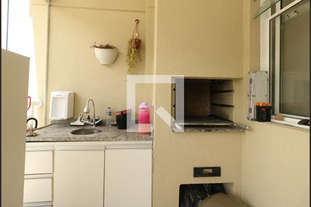 Varanda Gourmet de apartamento para alugar com 3 quartos, 80m² em Mauá, São Caetano do Sul