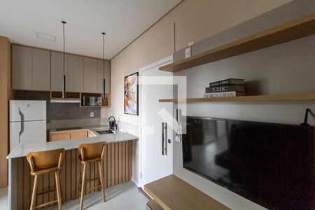 Sala/Cozinha de apartamento para alugar com 1 quarto, 33m² em Paquetá, Belo Horizonte