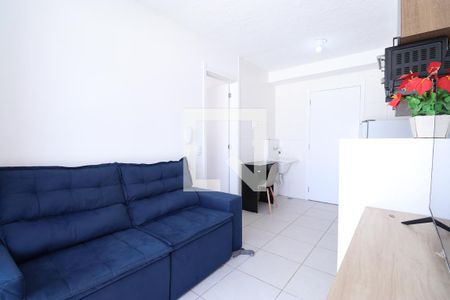 Sala/Cozinha de apartamento à venda com 1 quarto, 30m² em Bom Retiro, São Paulo