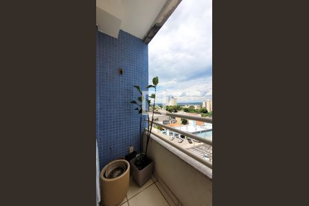 Varanda da Sala de apartamento à venda com 2 quartos, 64m² em Mansões Santo Antônio, Campinas