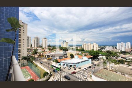 Varanda da Sala de apartamento à venda com 2 quartos, 64m² em Mansões Santo Antônio, Campinas