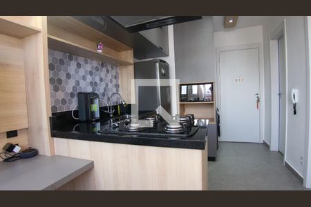 Sala e Cozinha de apartamento à venda com 1 quarto, 24m² em Vila Prudente, São Paulo