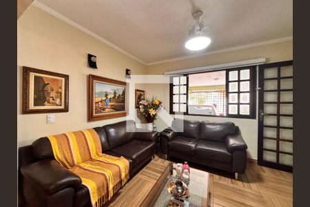 Sala de casa à venda com 3 quartos, 134m² em Jardim Monte Libano, Santo André