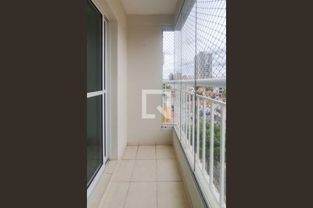 Varanda da Sala de apartamento para alugar com 2 quartos, 54m² em Vila Dusi, São Bernardo do Campo