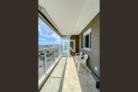 Varanda da Sala de apartamento para alugar com 3 quartos, 84m² em Ipiranga, São Paulo