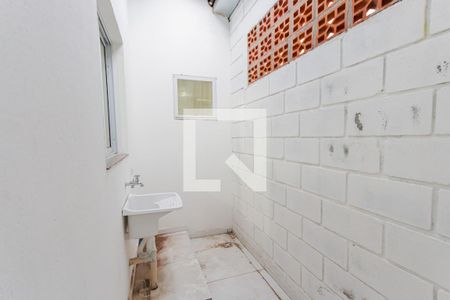 Área de Serviço de kitnet/studio para alugar com 1 quarto, 46m² em Vila Metalúrgica, Santo André