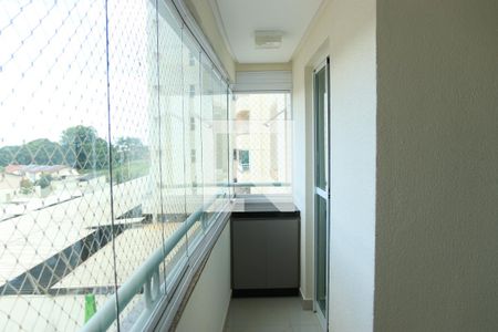 Varanda de apartamento para alugar com 3 quartos, 87m² em Chácaras Alto da Glória, Goiânia