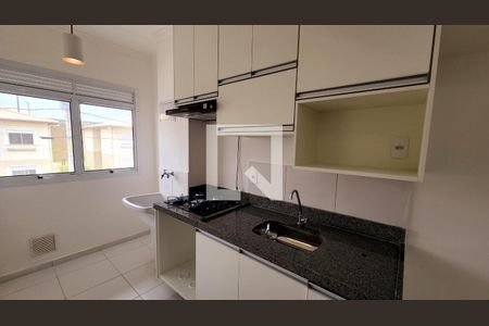 Cozinha e Área de Serviço de apartamento para alugar com 2 quartos, 53m² em Jardim das Tulipas, Jundiaí