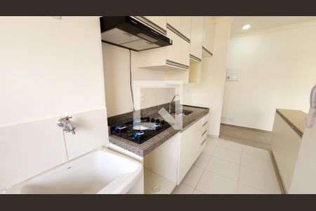 Cozinha e Área de Serviço de apartamento para alugar com 2 quartos, 53m² em Jardim das Tulipas, Jundiaí