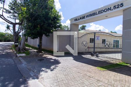 Casa de condomínio para alugar com 120m², 3 quartos e 2 vagas Casa de condomínio para alugar com 120m², 3 quartos e 2 vagasFachada do condomínio