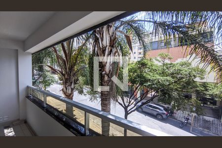 varanda de apartamento para alugar com 3 quartos, 113m² em Graça, Belo Horizonte