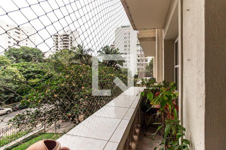 Varanda da Sala de apartamento à venda com 3 quartos, 167m² em Consolação, São Paulo