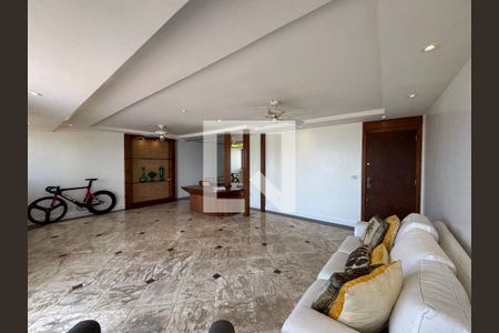 Sala de apartamento para alugar com 5 quartos, 360m² em Recreio dos Bandeirantes, Rio de Janeiro