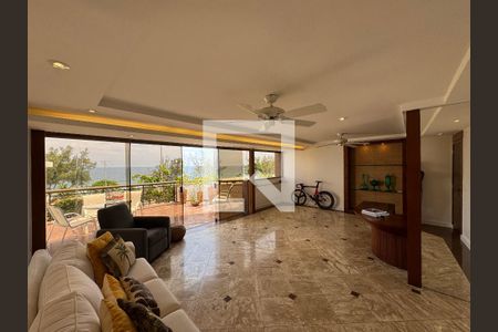 Sala de apartamento para alugar com 5 quartos, 360m² em Recreio dos Bandeirantes, Rio de Janeiro