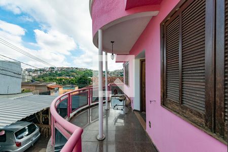 Varanda da Sala 2 de casa à venda com 5 quartos, 170m² em Marajó, Belo Horizonte