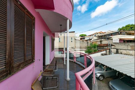 Varanda da Sala 2 de casa à venda com 5 quartos, 170m² em Marajó, Belo Horizonte