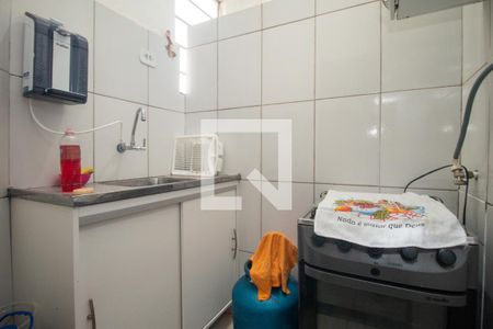 Cozinha de apartamento para alugar com 1 quarto, 25m² em Bela Vista, São Paulo